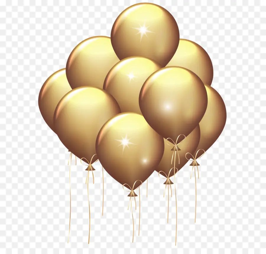 Balon，Altın PNG