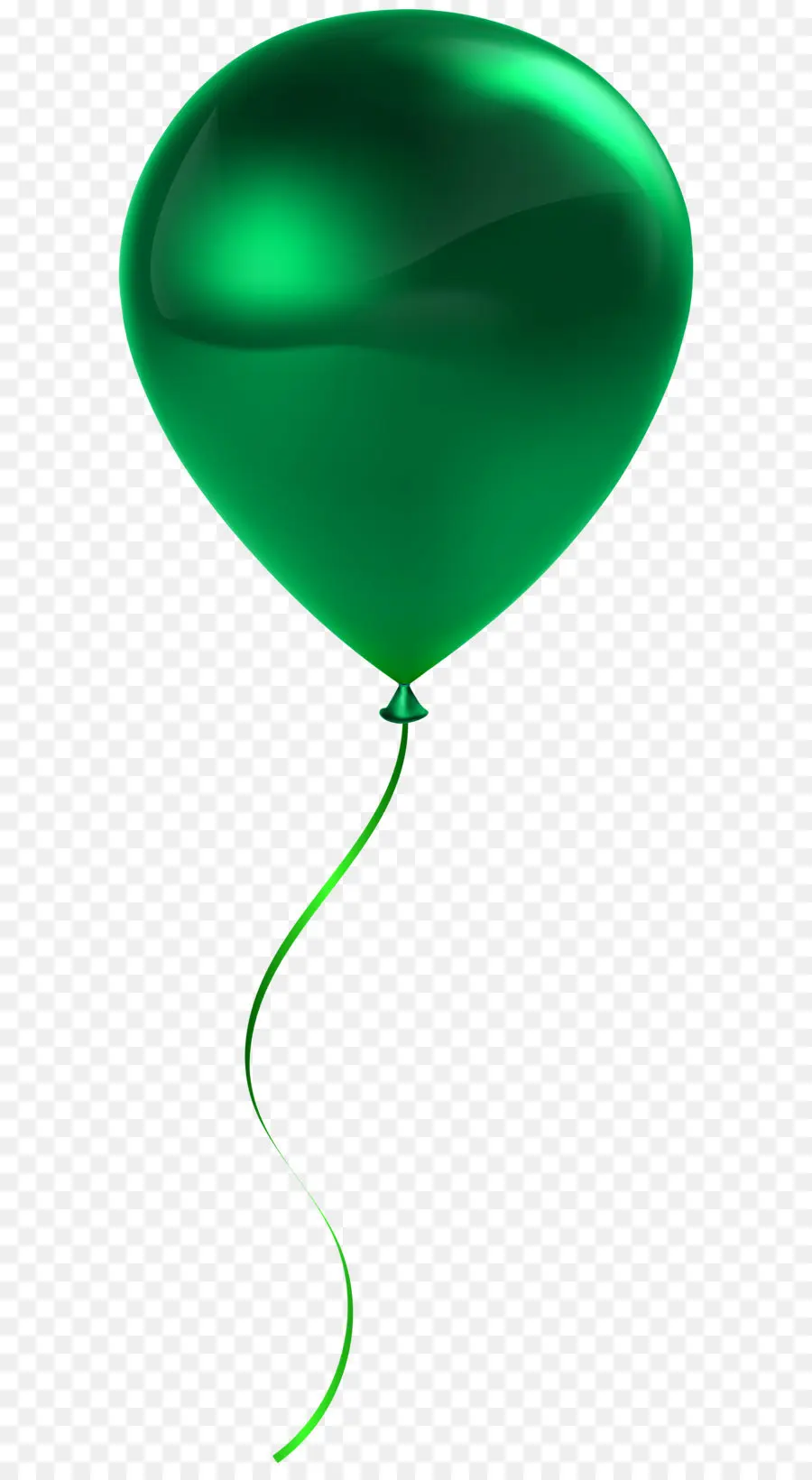 Yeşil Balon，Sicim PNG