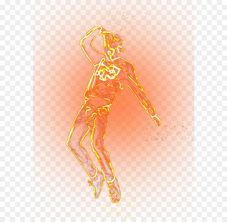 Dansçı，Neon PNG