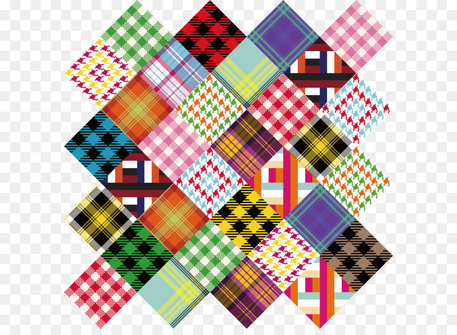 Patchwork Deseni，Yama Işi PNG