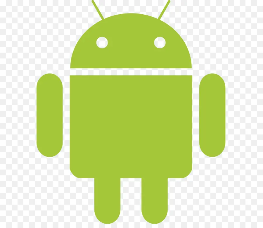 Yeşil Android，Robot PNG