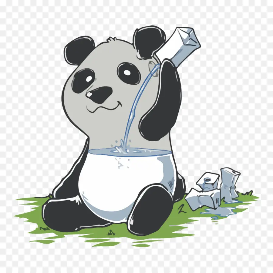 Panda，Süt PNG