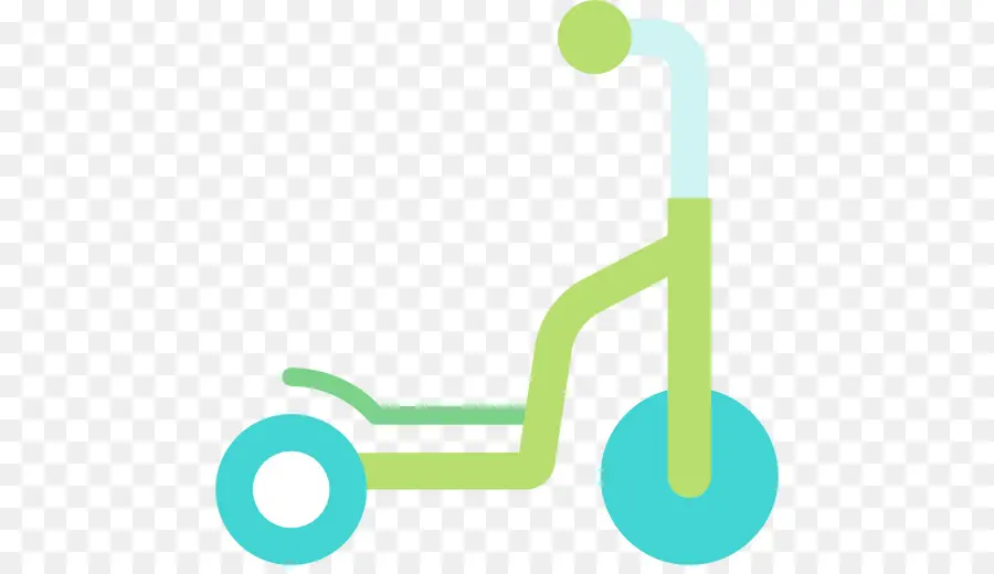 Yeşil Scooter，Tekerlekler PNG