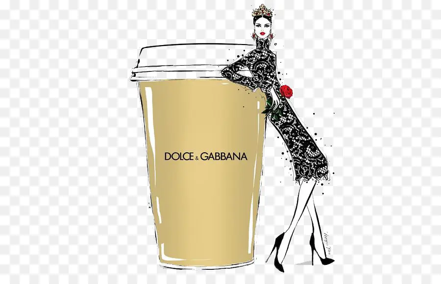 Dolce Gabbana Kahve Fincanı，Moda PNG