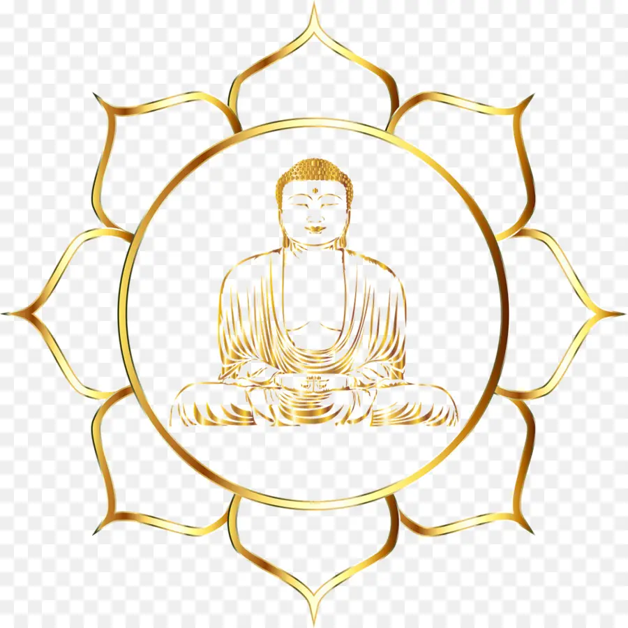 Altın Buda，Lotus Sutra PNG