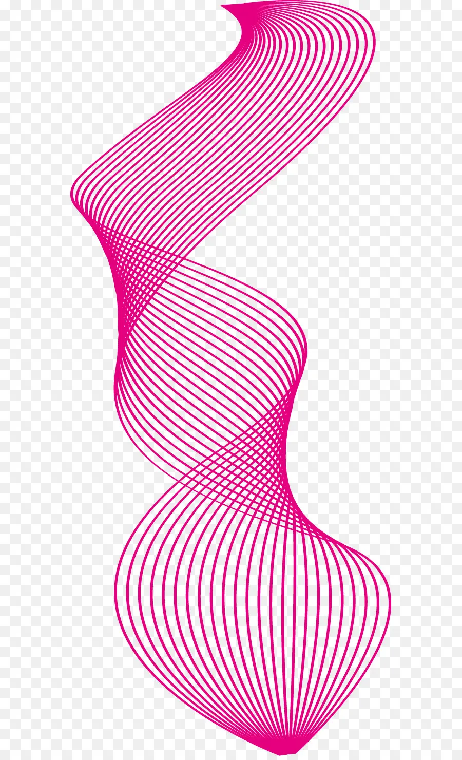 Pembe Spiral，Soyut PNG