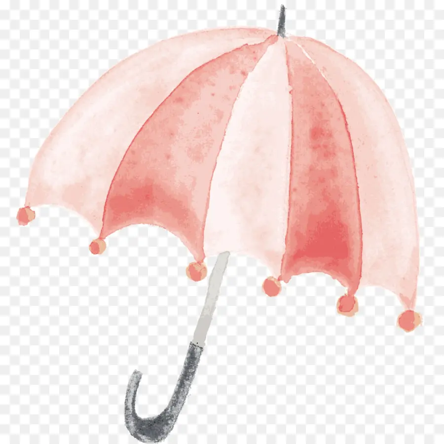 şemsiye，Suluboya Boyama PNG