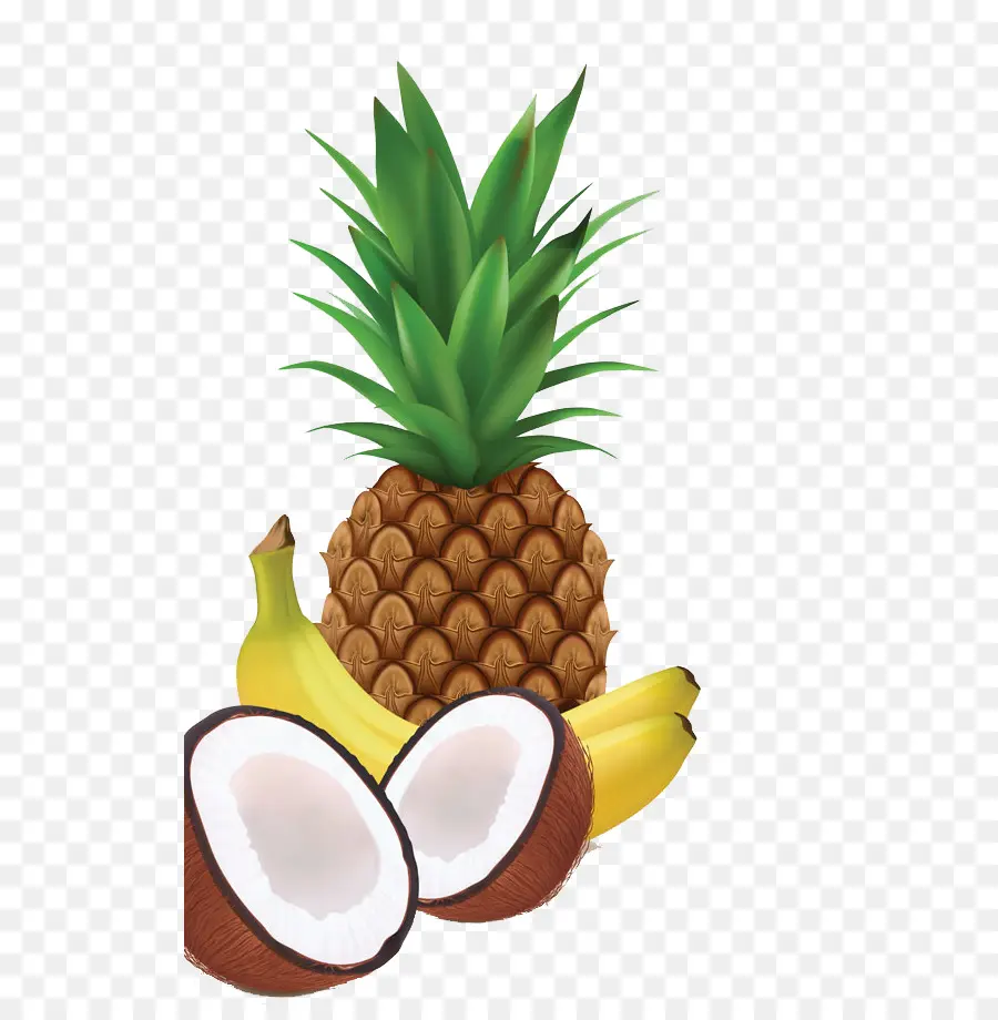 Meyveler，Ananas PNG