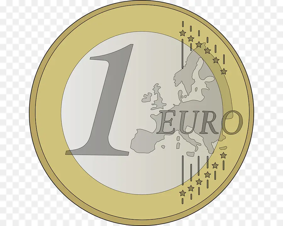 Euro，Madeni Para PNG