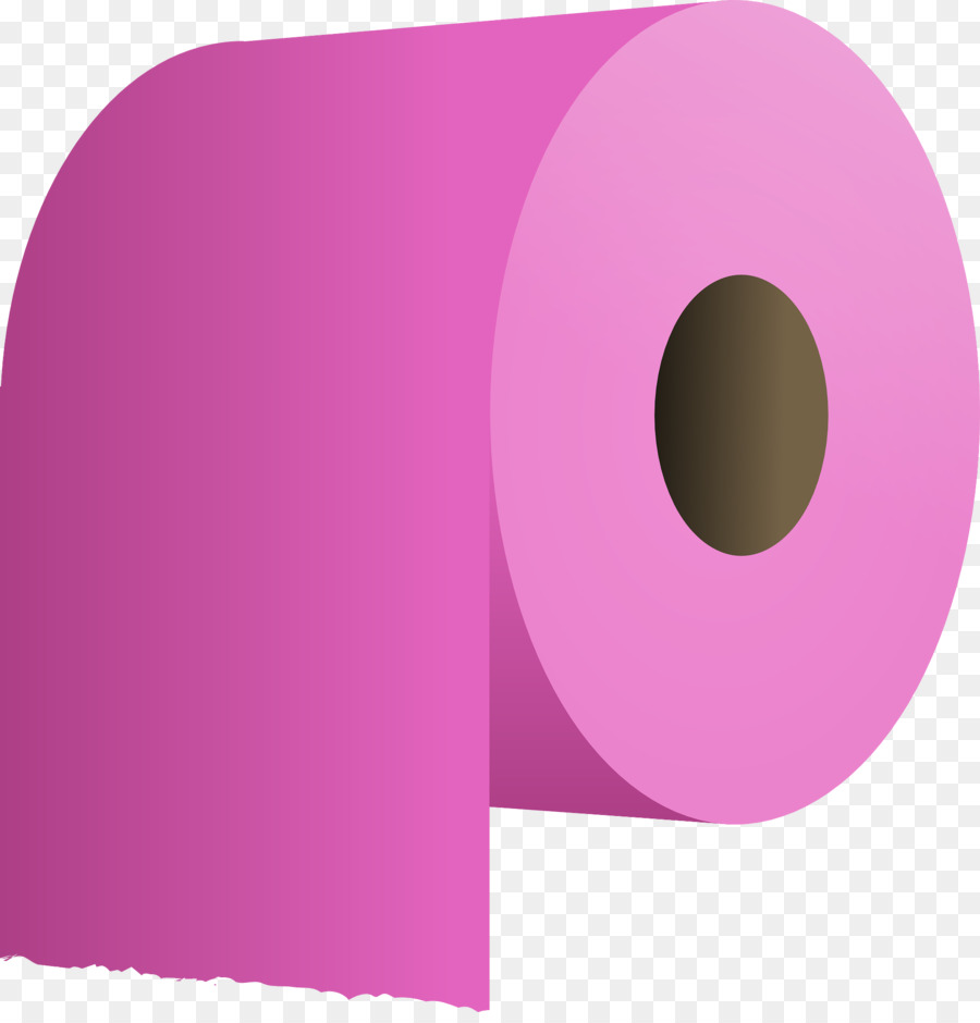 Pembe Tuvalet Kağıdı，Rulo PNG