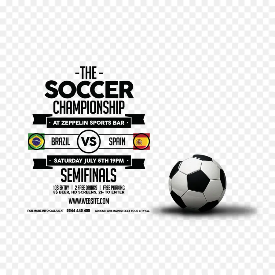 Futbol，Poster PNG