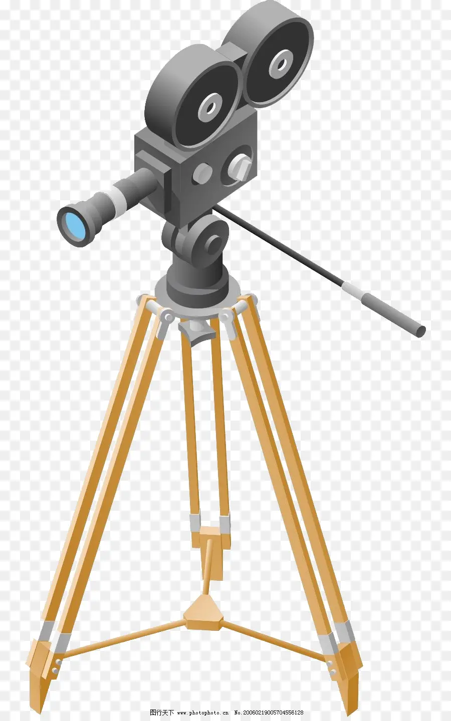 Filmli Kamera，Tripod PNG