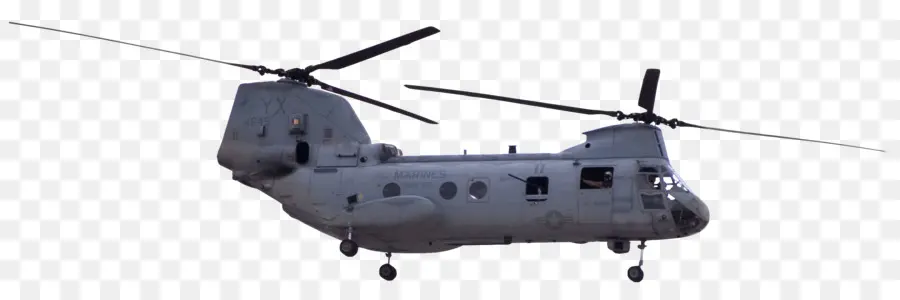 Helikopter，Boeing Vertol Ch 46 Deniz Şövalyesi PNG