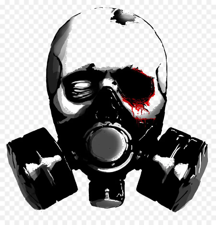 Gaz Maskesi，Kafatası PNG