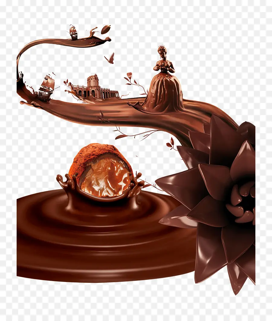 Dondurma，çikolata PNG