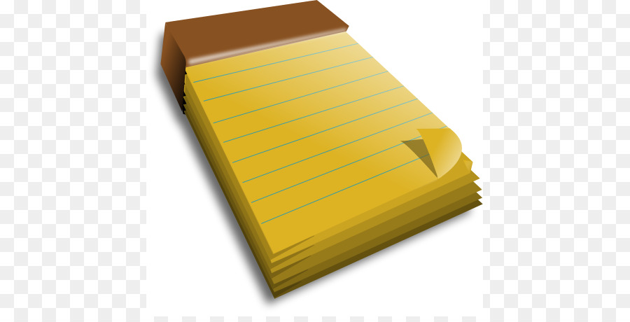 Defter，Postit Not PNG