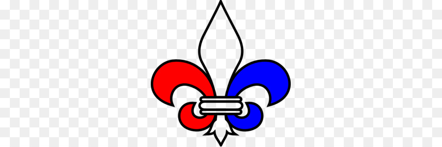 Fleur De Lis，Kırmızı PNG