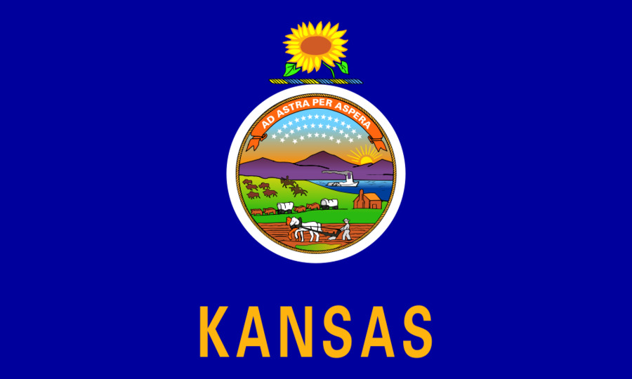 Kansas，Kansas Bayrak PNG