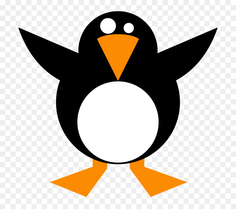 Penguen，Kuş PNG