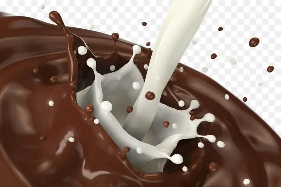 Süt，çikolatalı Truffle PNG