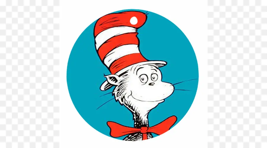 Şapkalı Kedi，Dr Seuss PNG