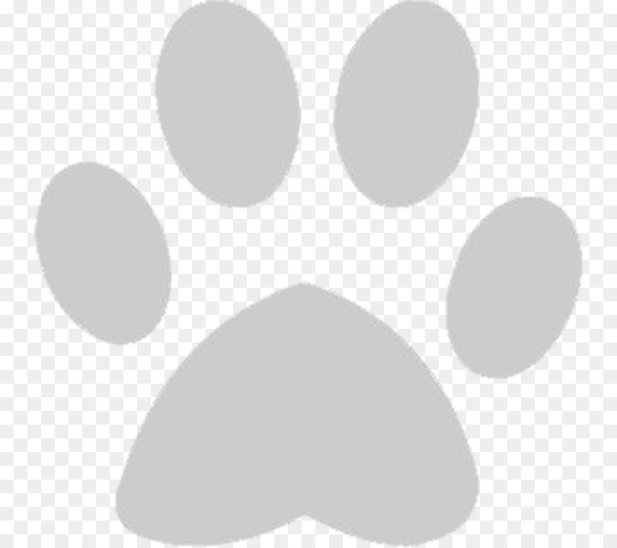 Köpek Paw Kedi Ayak İzi Gri ayak izleri şeffaf PNG görüntüsü