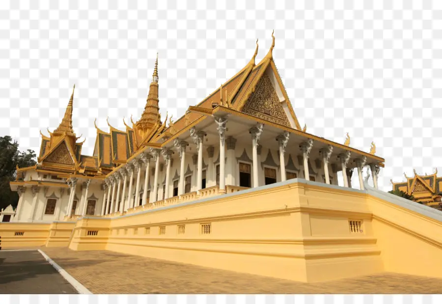 Angkor Wat，Kraliyet Sarayı Phnom Penh PNG