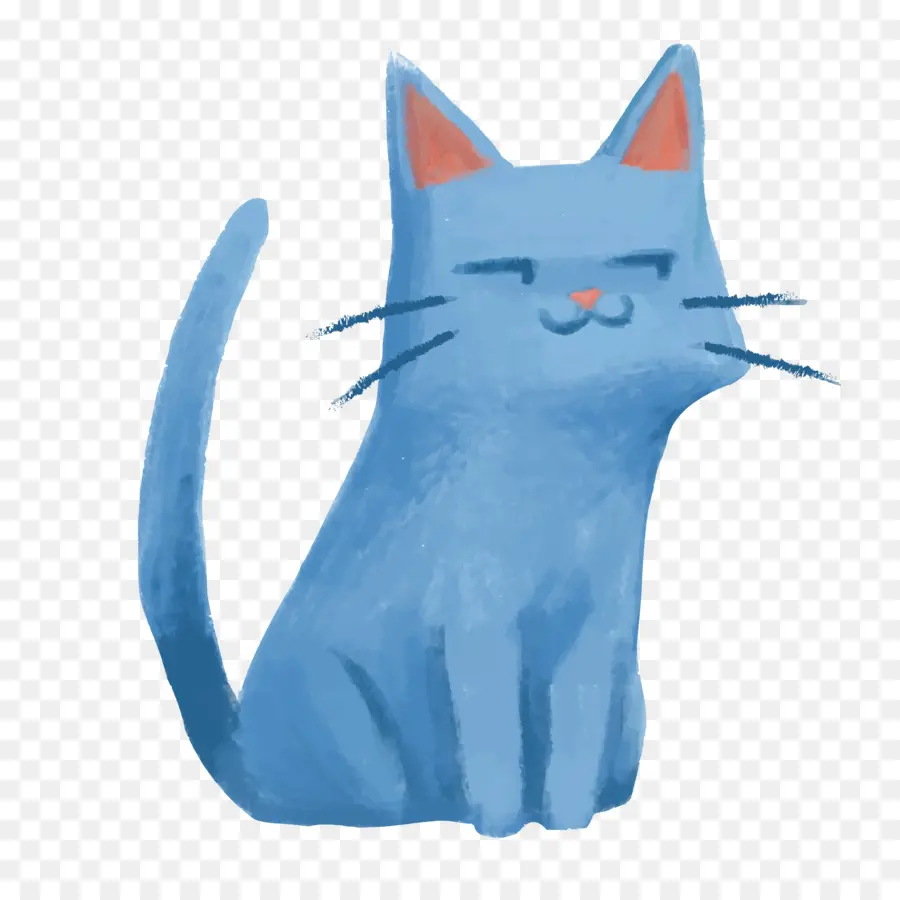 Kedi，Mavi PNG