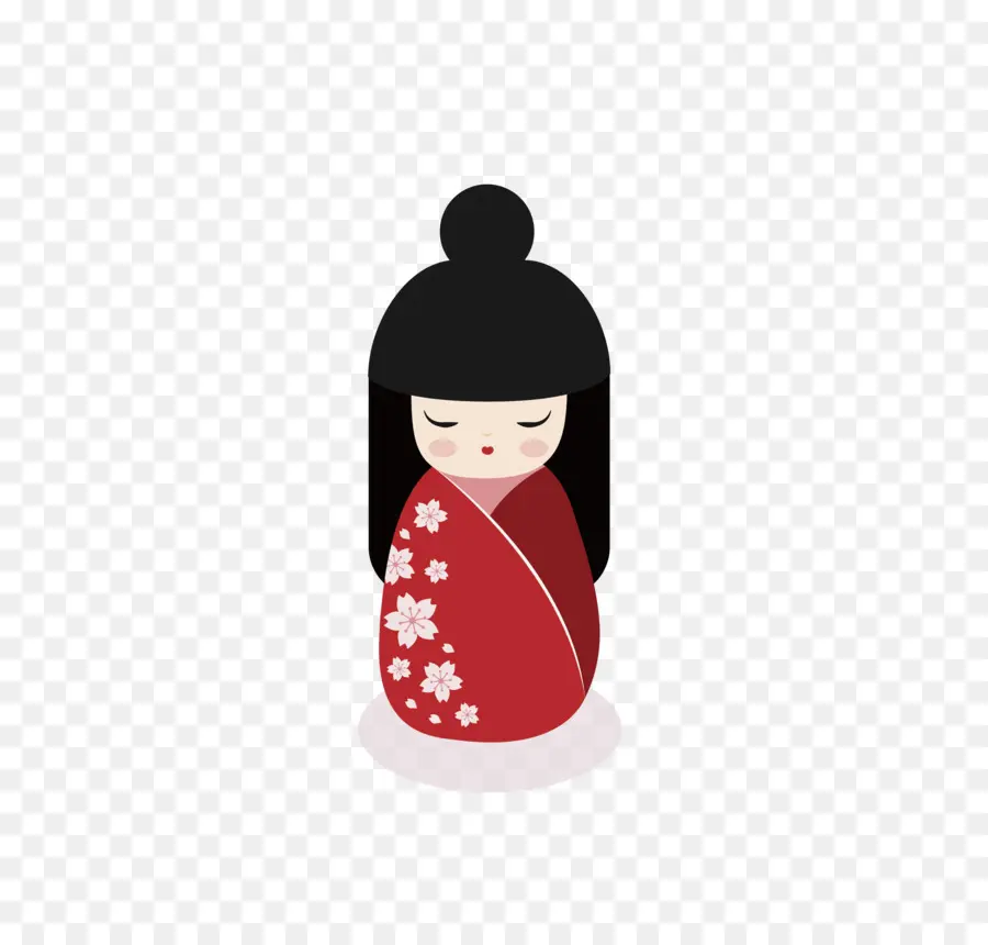 Kokeshi Bebeği，Japonca PNG