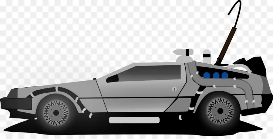 Delorean，Araba PNG