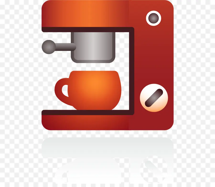 Kırmızı Kahve Makinesi，Espresso PNG