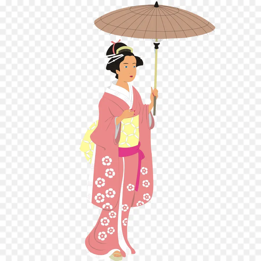 Japonya，Kimono PNG