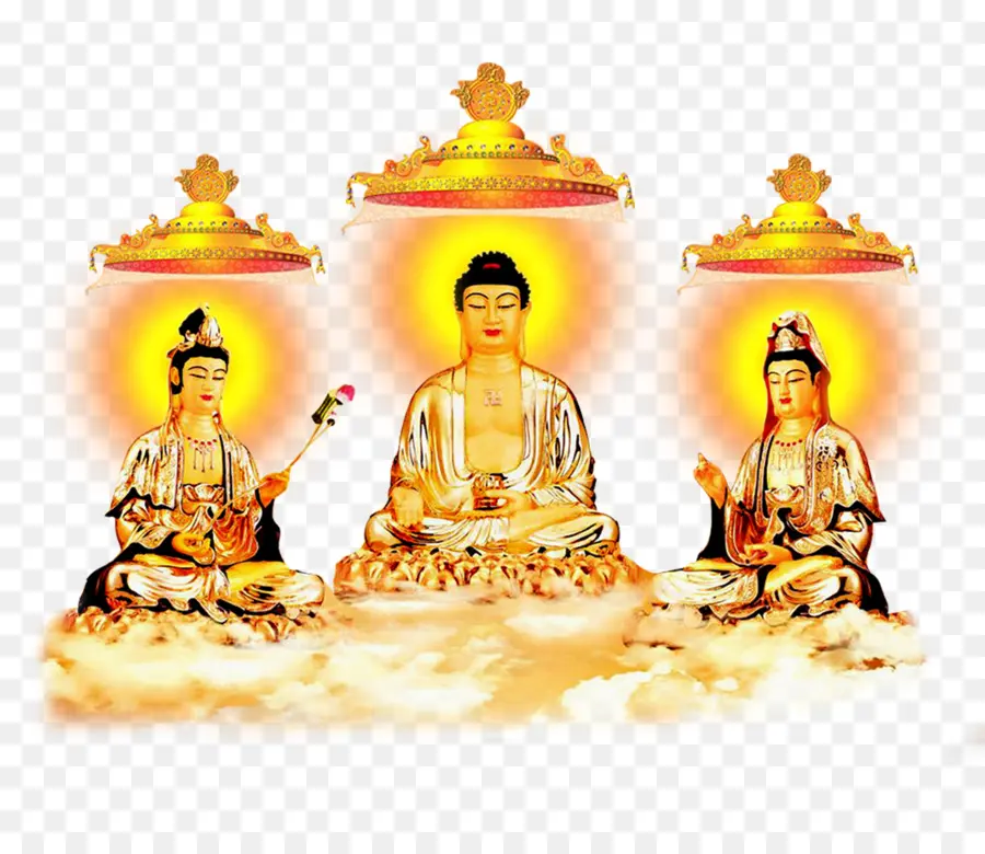 Altın Buda，Bodhisattva PNG
