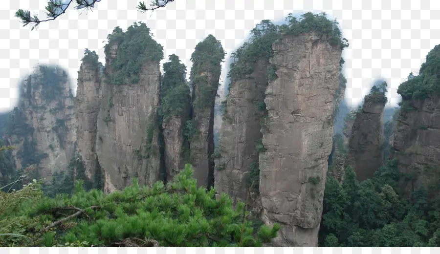 Zhangjiajie Ulusal Orman Parkı，U067eu0627u0631u06a9 U062cu0646u06afu064u06ccc PNG