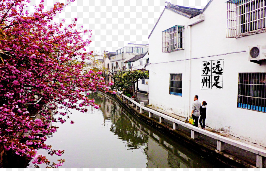 Pingjiang Yolu，Suzhou Izlenimi PNG