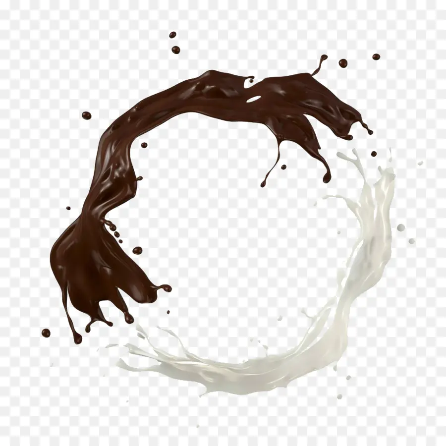 Süt，çikolatalı Süt PNG