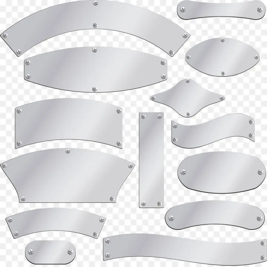 Metal Plakalar，Vidalar PNG