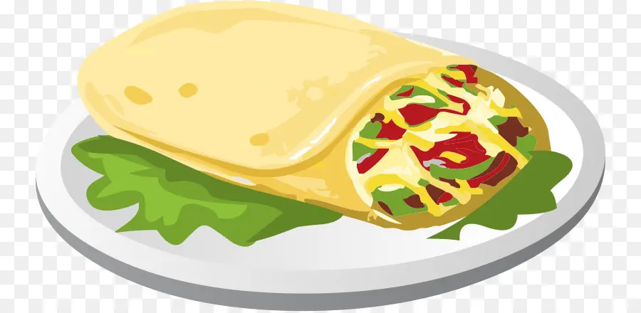 Doldurulmuş Burrito，Meksika PNG