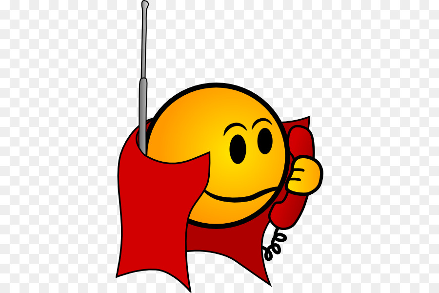 Telefonlu Smiley，İletişim PNG