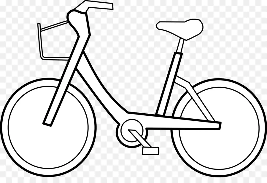 Bisiklet，Siyah Ve Beyaz PNG
