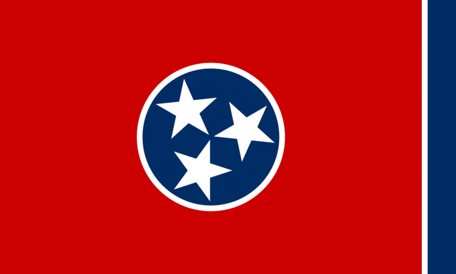 Tennessee，Tennessee Bayrağı PNG