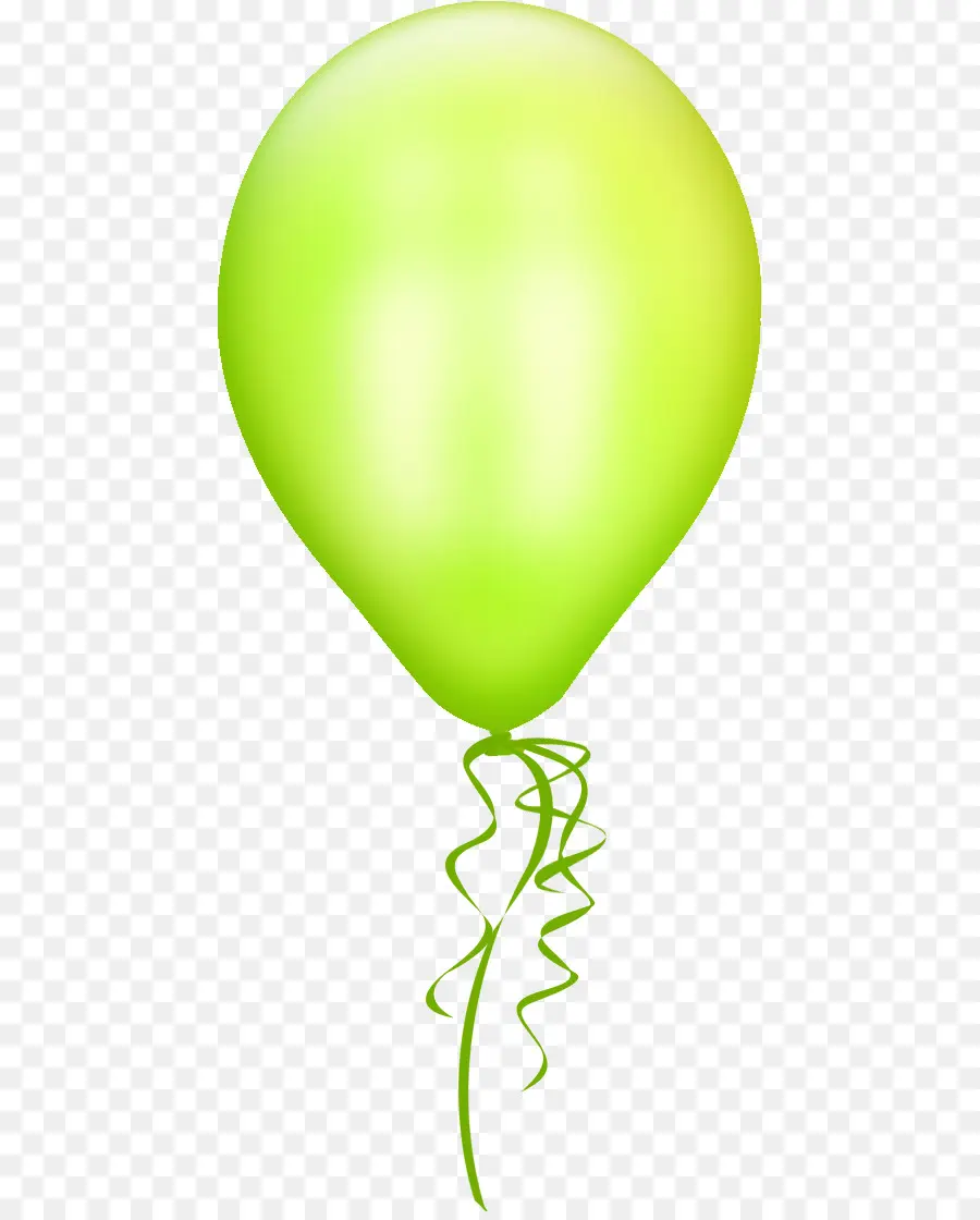 Yeşil Balon，Sicim PNG