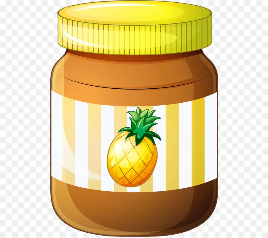 Ananas Reçeli，Kavanoz PNG