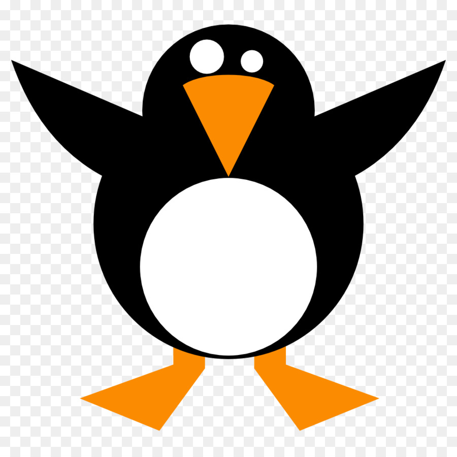 Penguen，Kuş PNG