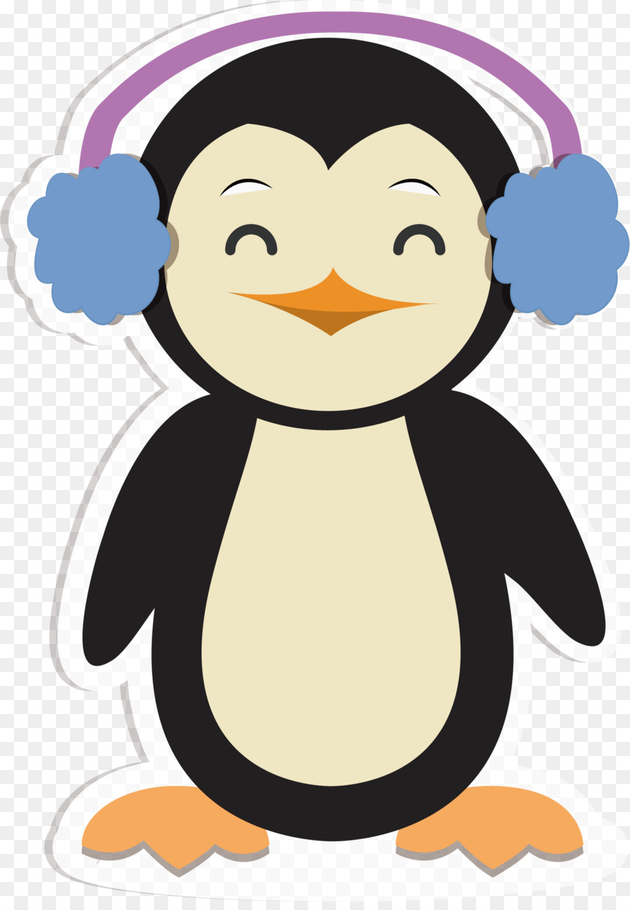 Penguen，Çizim PNG