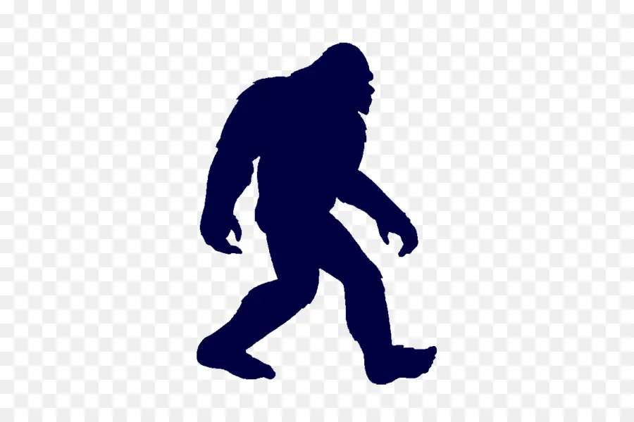 Koca Ayak Silüeti，Sasquatch PNG