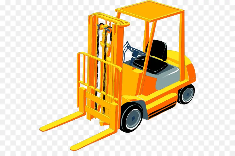 Forklift，Sarı PNG