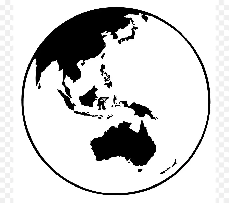Dünya，Siyah Ve Beyaz PNG