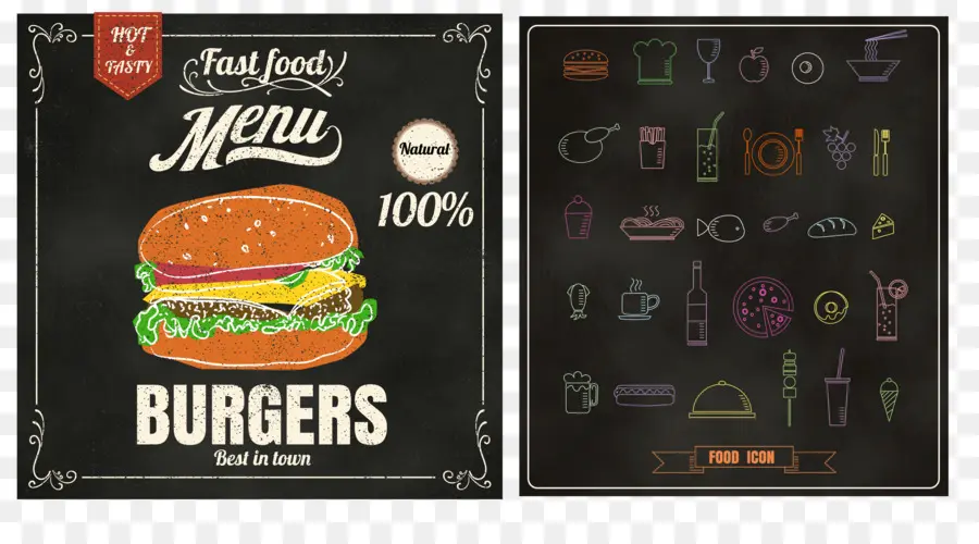 Hamburger，Fast Food PNG