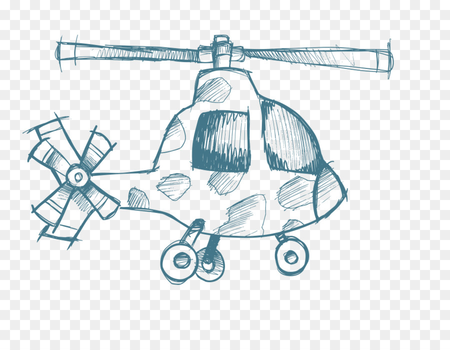 Helikopter，Uçak PNG